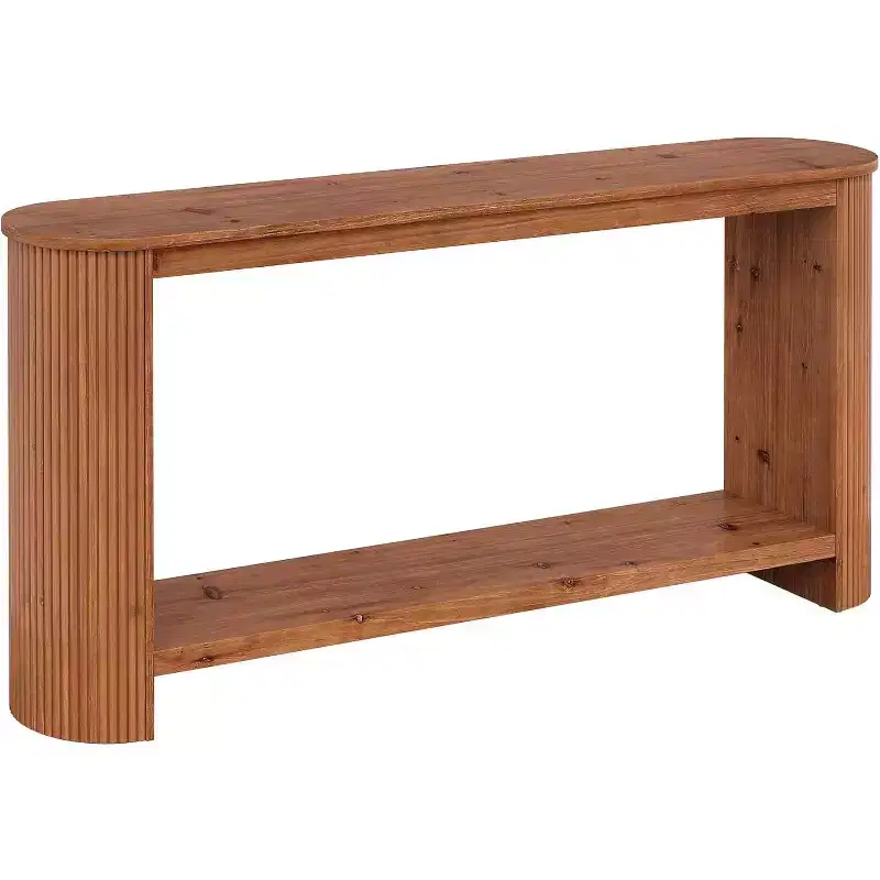 63 Long Solid Wood Console Table