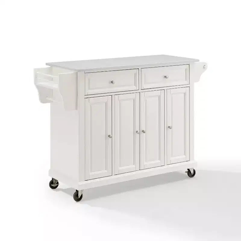 Full Size Granite Top Kitchen Cart - Crosley
