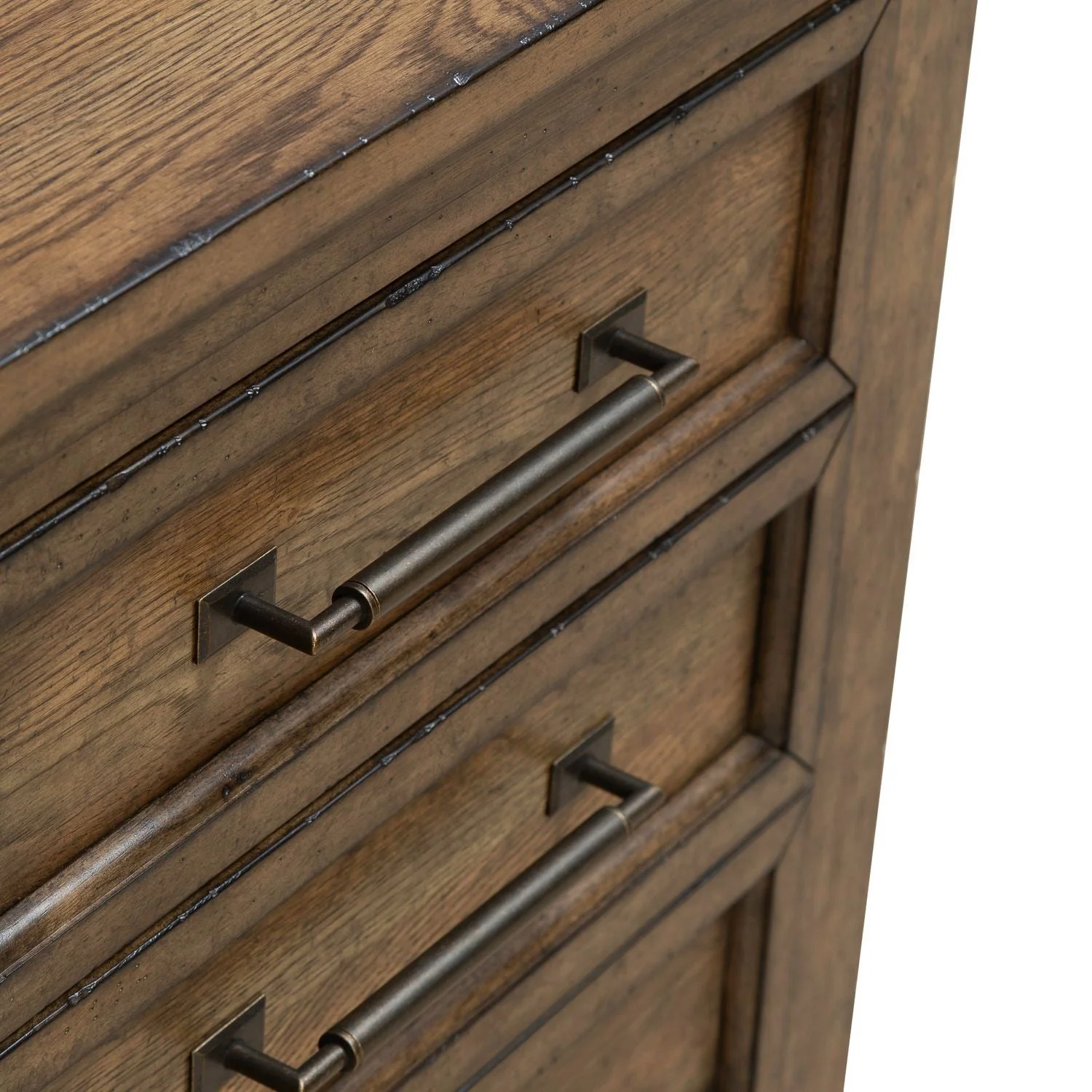 Nightstand With Charging Station - Amber Brown — which allows homeowners to feel comfortable and elegant at the same time