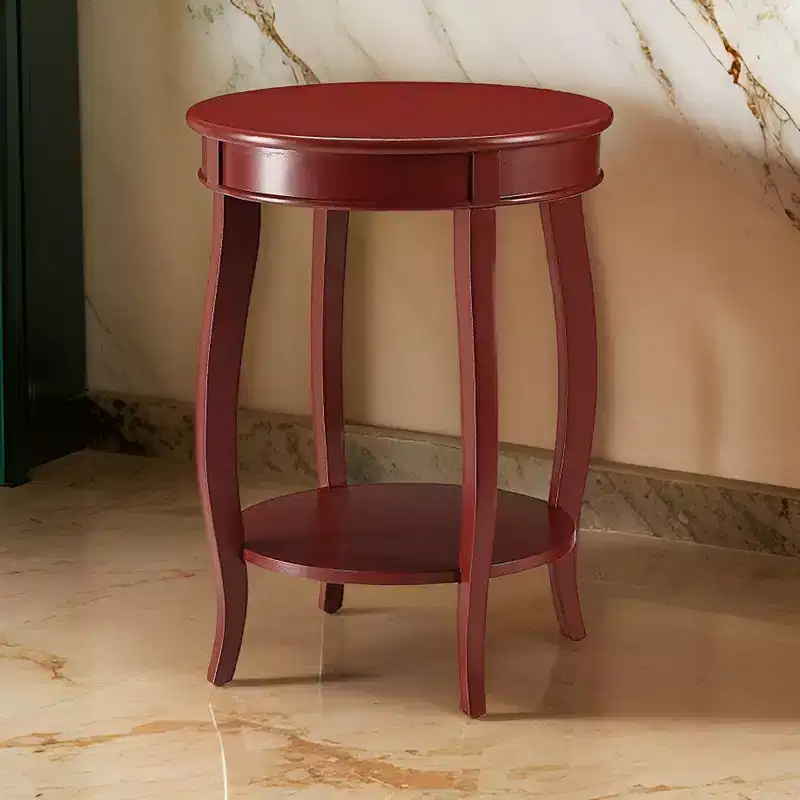 Royal Hampton Side Table, Red