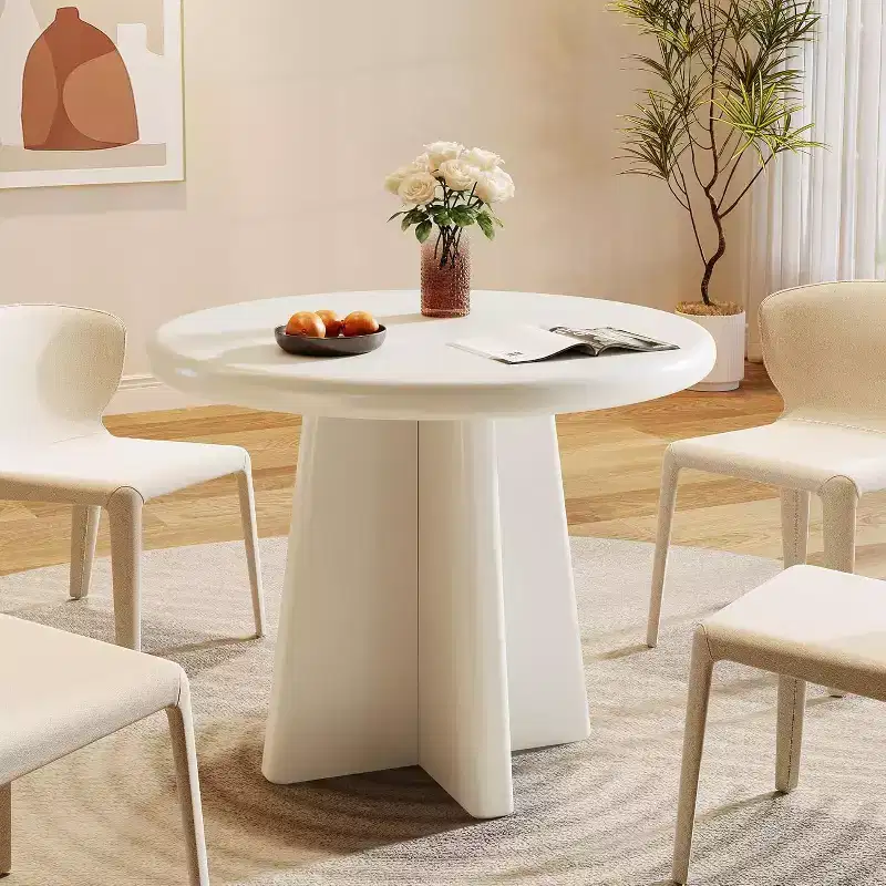 Round Dining Table 29''H x 31.5'' diameter Seats 2–4