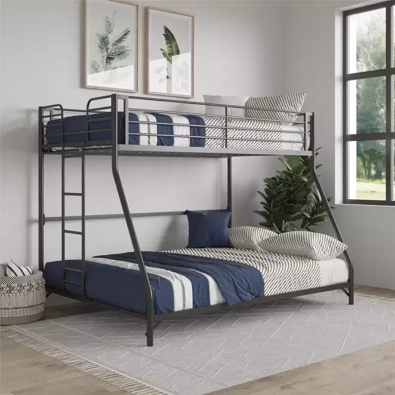 DHP Daven Easy Assembly Kids Metal Bunk Bed