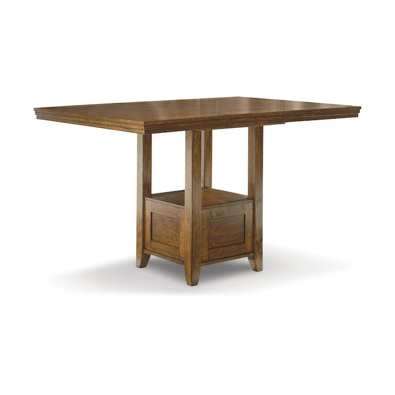 Signature Design by Ashley Ralene Medium Brown7-Piece Counter Height Dining Package