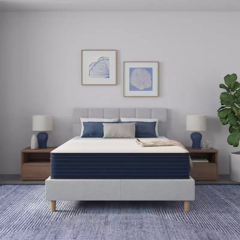 Euro Top Hybrid Cooling Gel Memory Foam Pocket Spring Mattress
