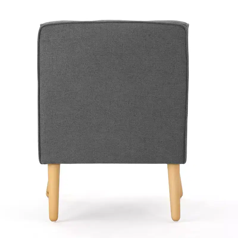 Christopher Knight Home Calix Mid-Century Modern Button Tufted Upholstered Accent Chair