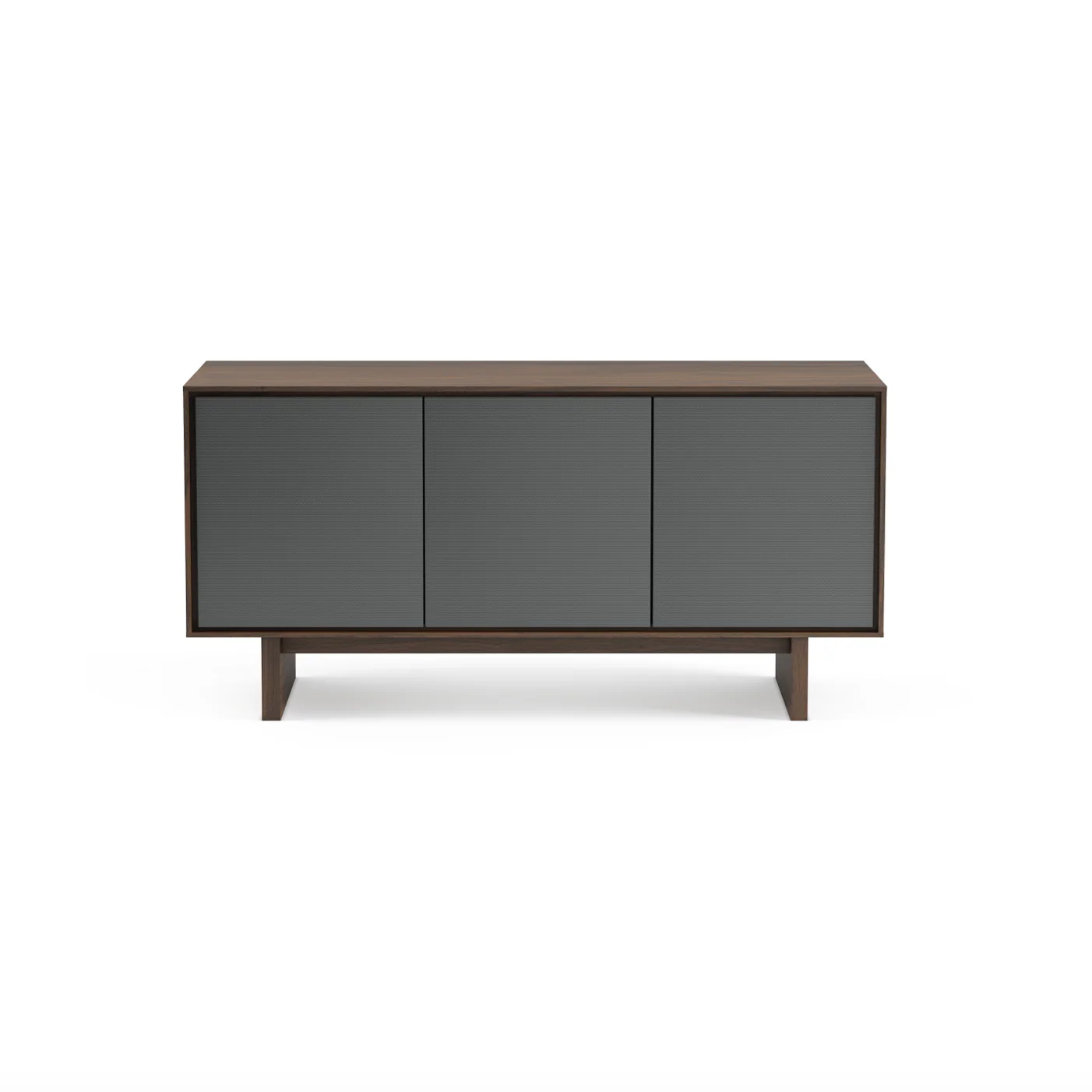 Toasted Walnut Entertainment Cabinet for Living Room