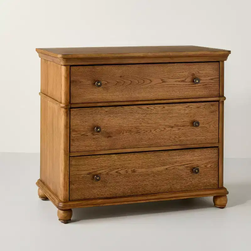 Classic 3 Drawer Wooden Vertical Dresser - Hearth & Hand with Magnolia