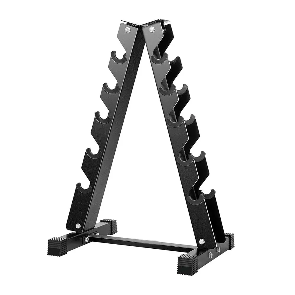 Hex Dumbbell Storage Rack for Home Gym Fitness