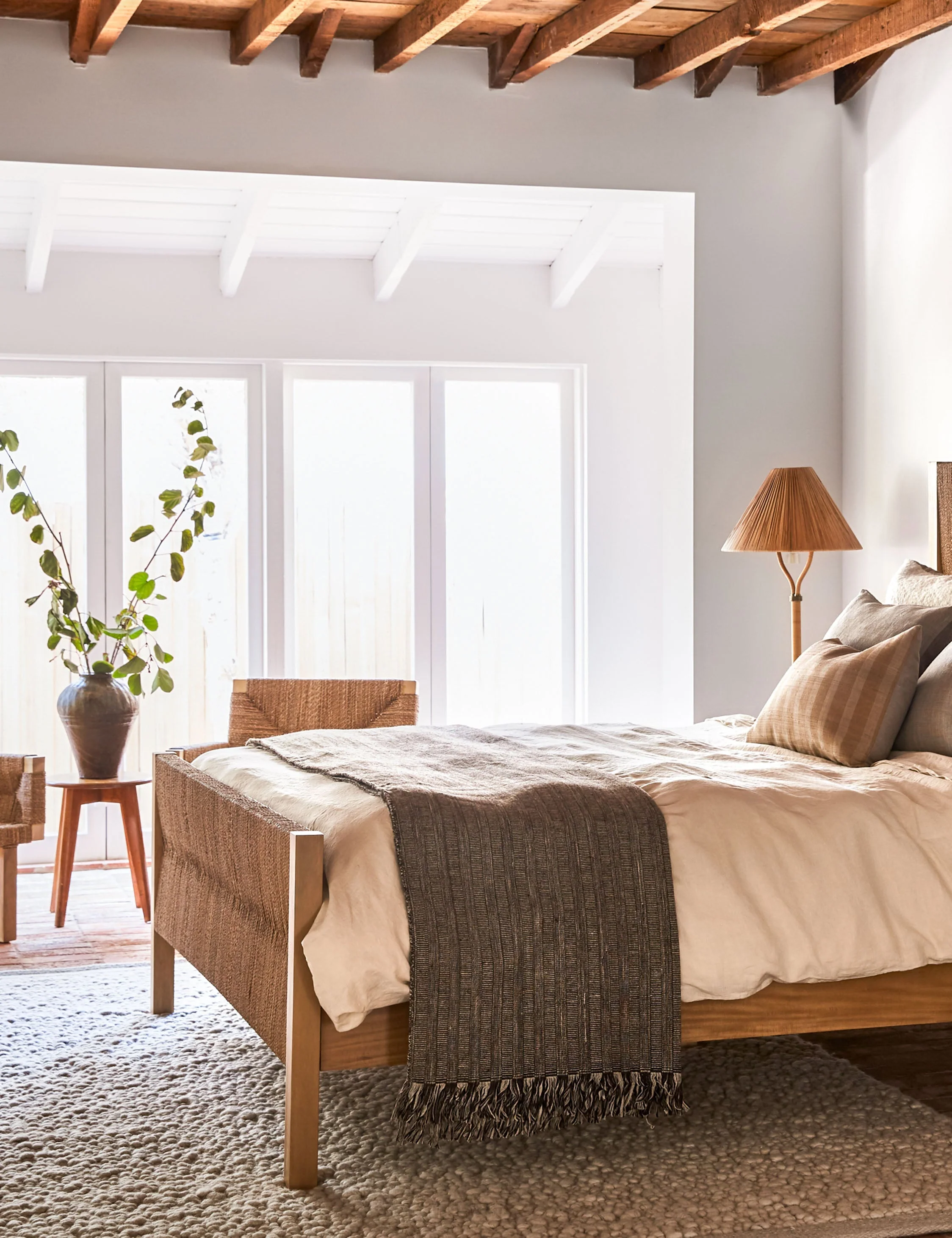 Platform Bed - Bring coastal warmth to your bedroom edit with the platform bed
