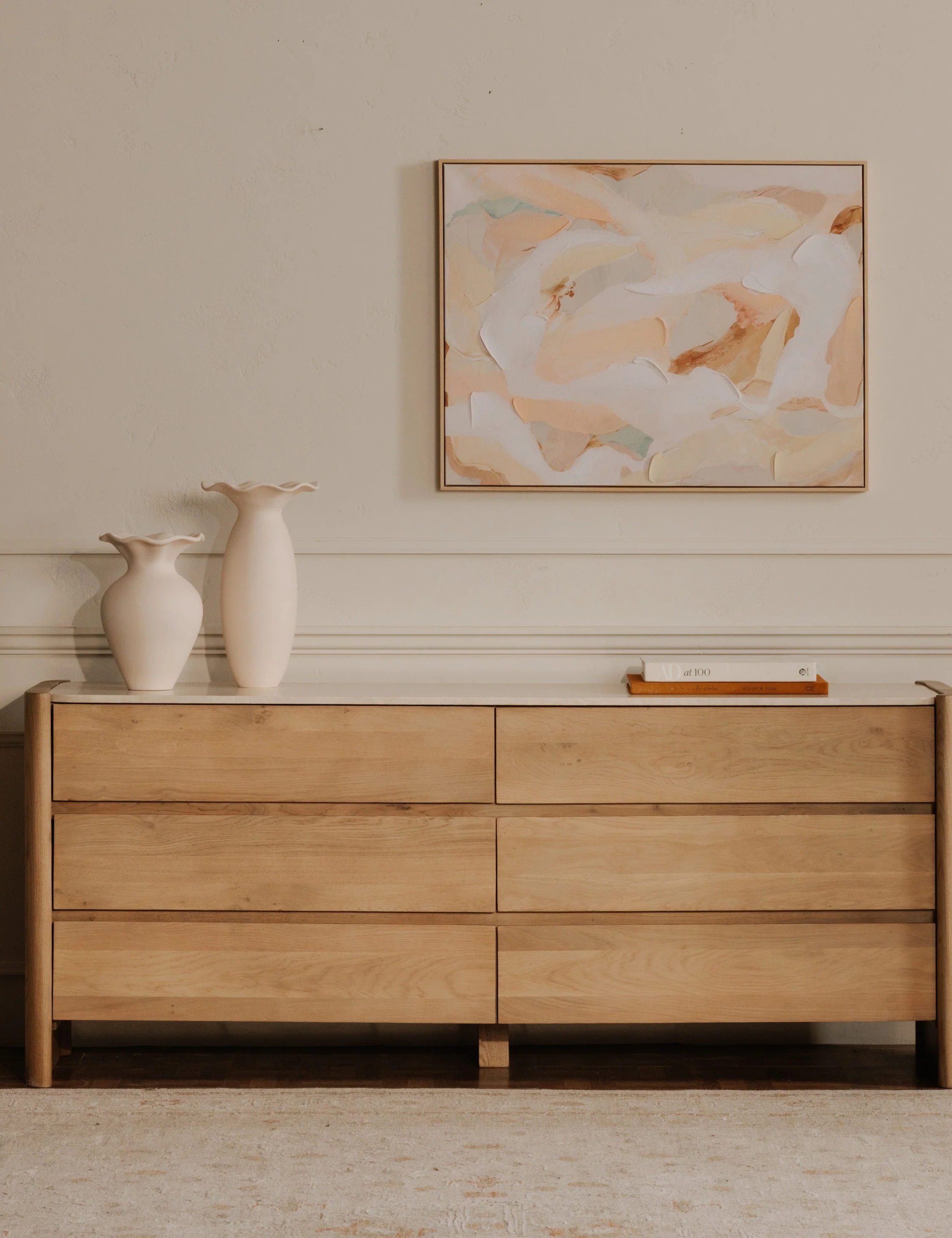 Dresser - The dresser brings a modern Scandi style to bedroom