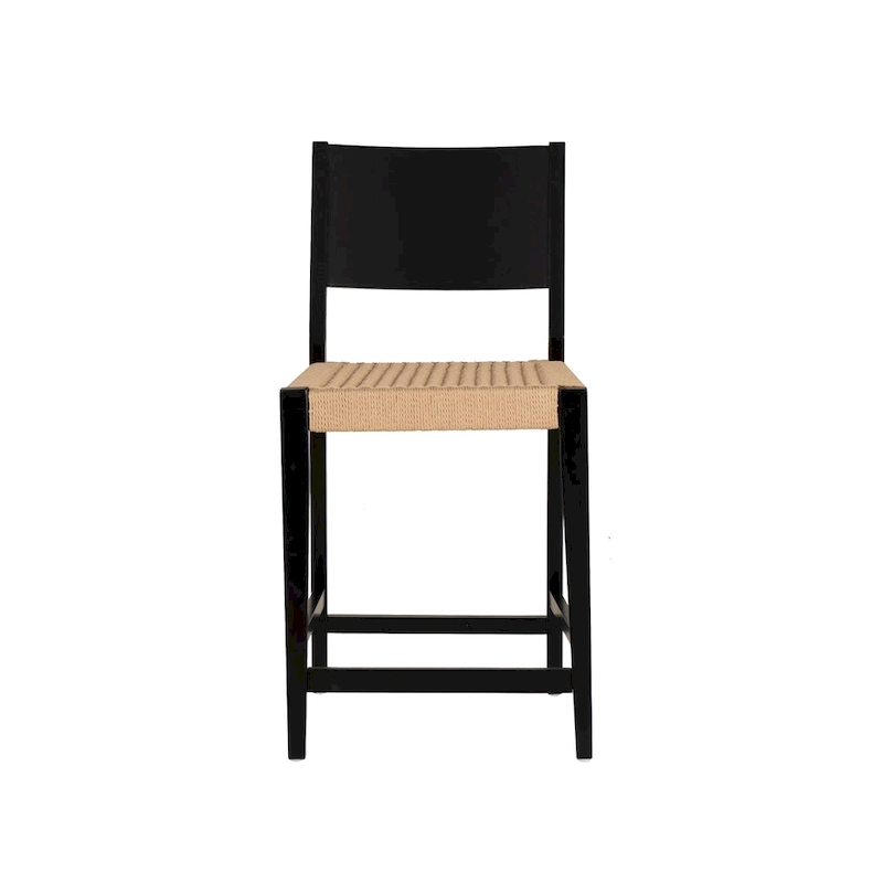 Caelan Seagrass 24-Inch Counter Stool (Set of 2)