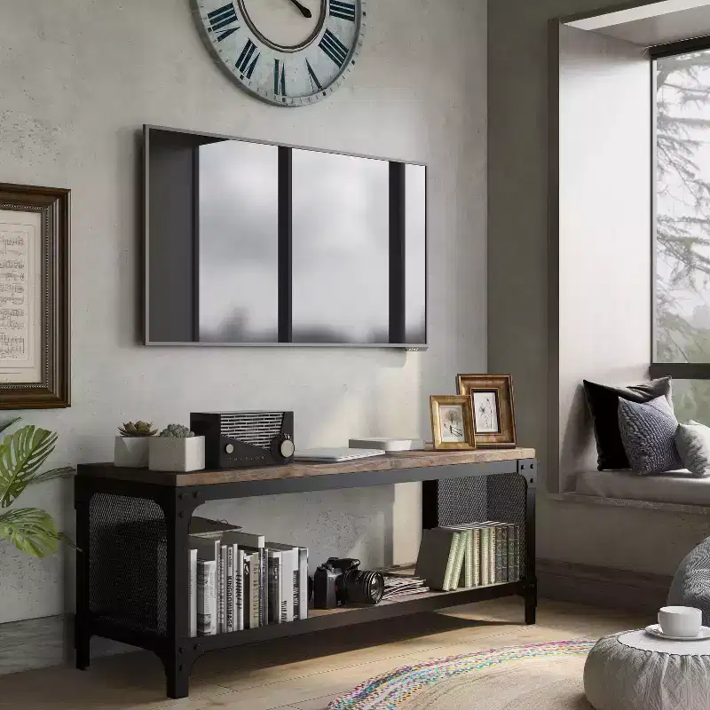 24/7 Shop At Home Mendenian TV Stand for TVs up to 55
