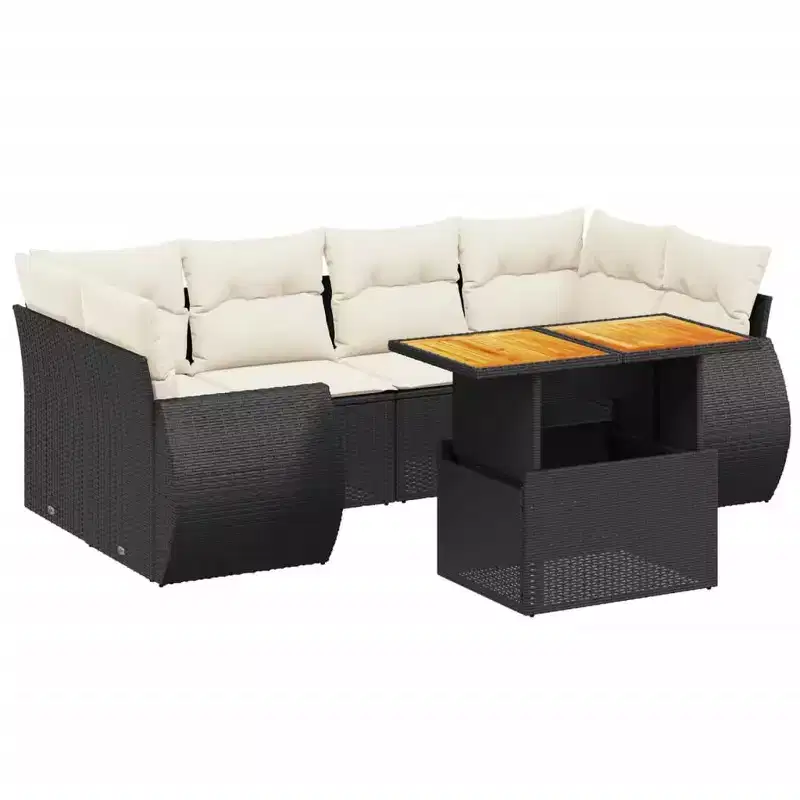 vidaXL Outdoor Sofa Set with Cushions - Plenty of Colors to Choose From