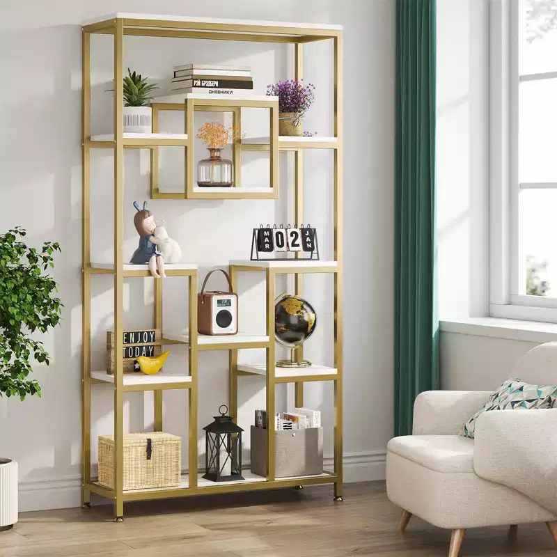 Tribesigns 71 11-Tier Open Display Bookcase