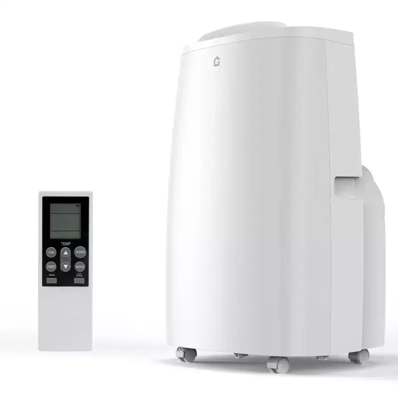 Acekool 14,000 BTU Portable Air Conditioner, 3-in-1 AC Unit, Cools up to 750 Sq.Ft, Remote, Timer, White