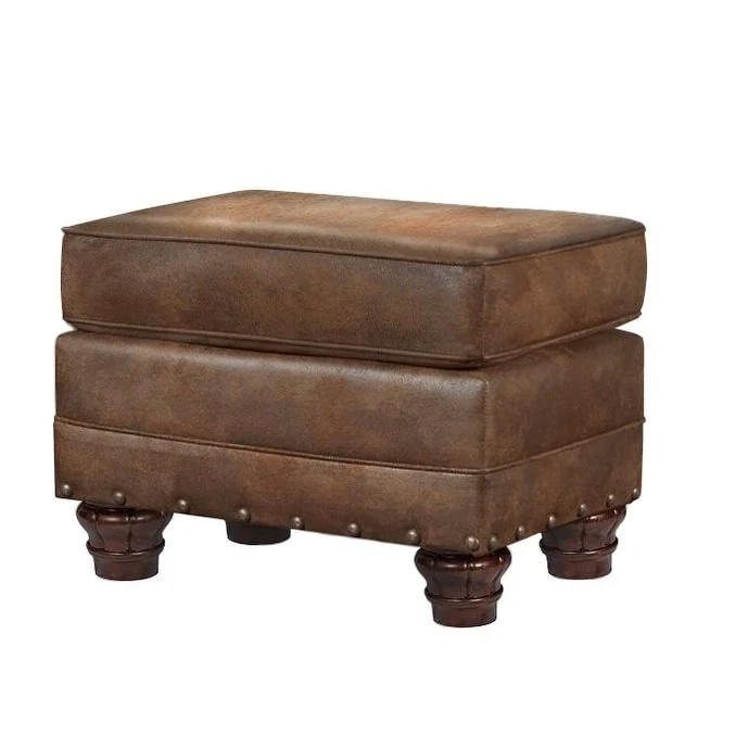 American Furniture Classics Model 9901-00-90 Sedona Arm Chair with Matching Ottoman
