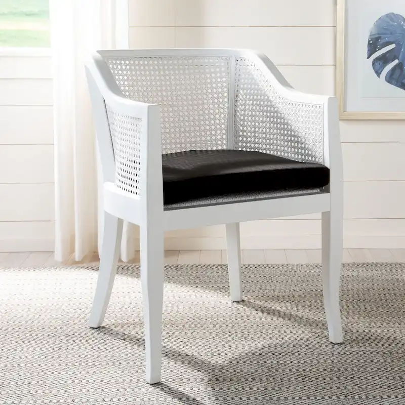 Velva Cane Dining Chair - 23.8 x 23.2 x 32.1