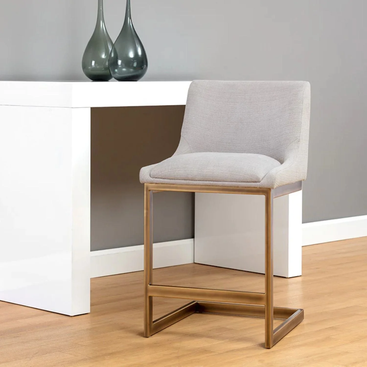 Rustic Steel Bar/Counter Stool - Kitchen