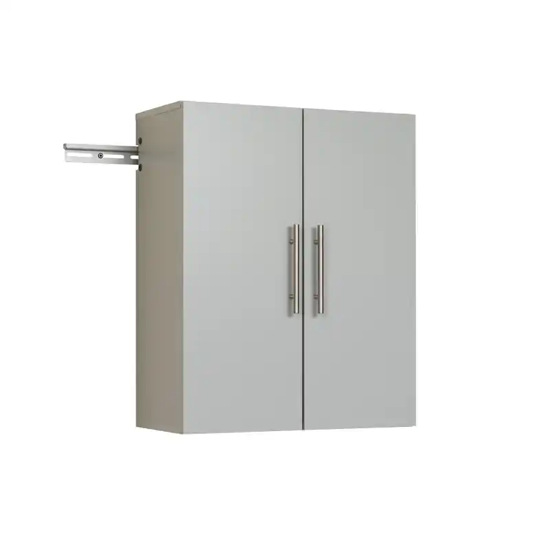 24 Upper Storage Cabinet Light Grey