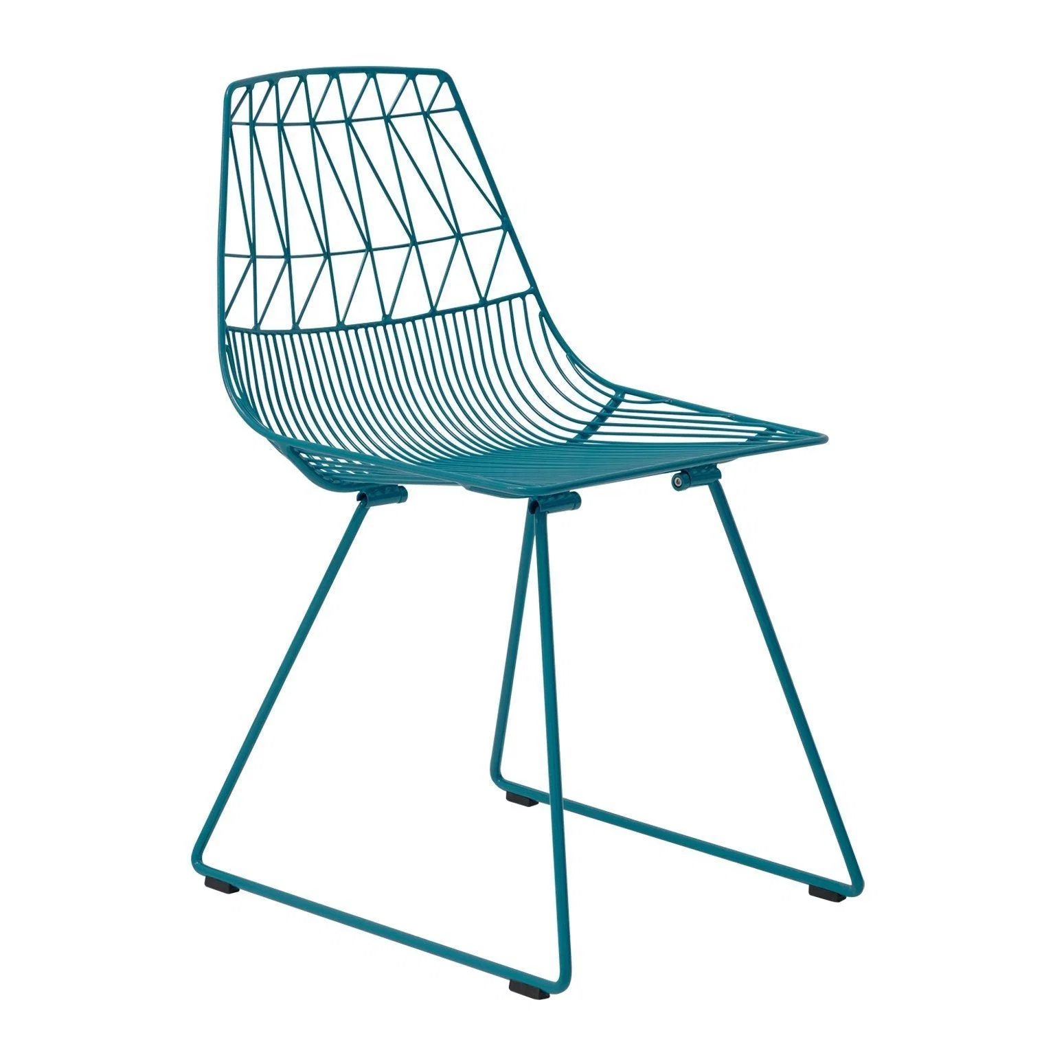 Modern Upholstered Side Chair with Playful Duo Design for Dining Room