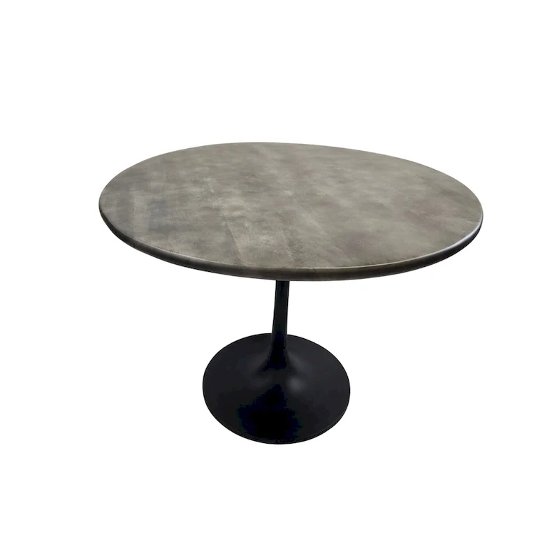 Carolina Living Alden Wood Top 40 Round Dining Table