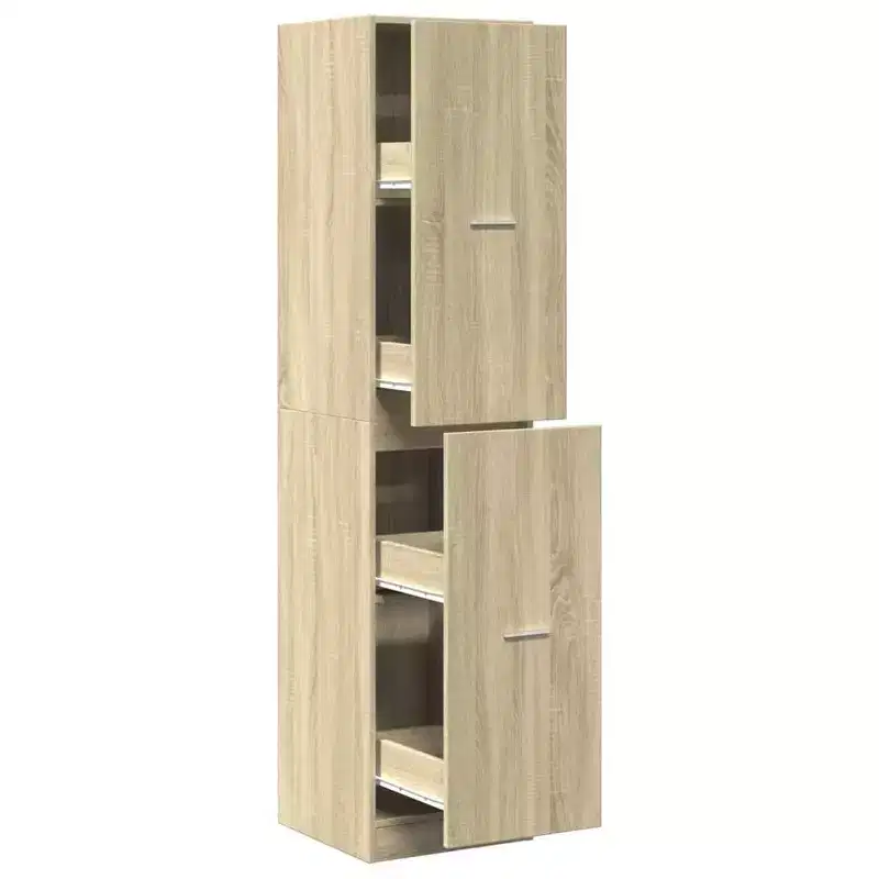 XL Apothecary Cabinet Sonoma oak Engineered wood Tall