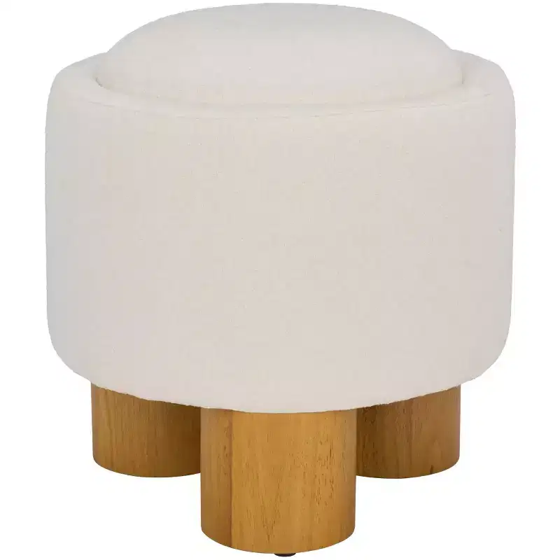 Posner Ottoman - OTT3403 - Ivory/Natural - Safavieh
