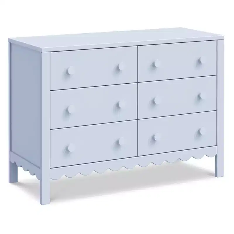 Scallop 6-Drawer Dresser