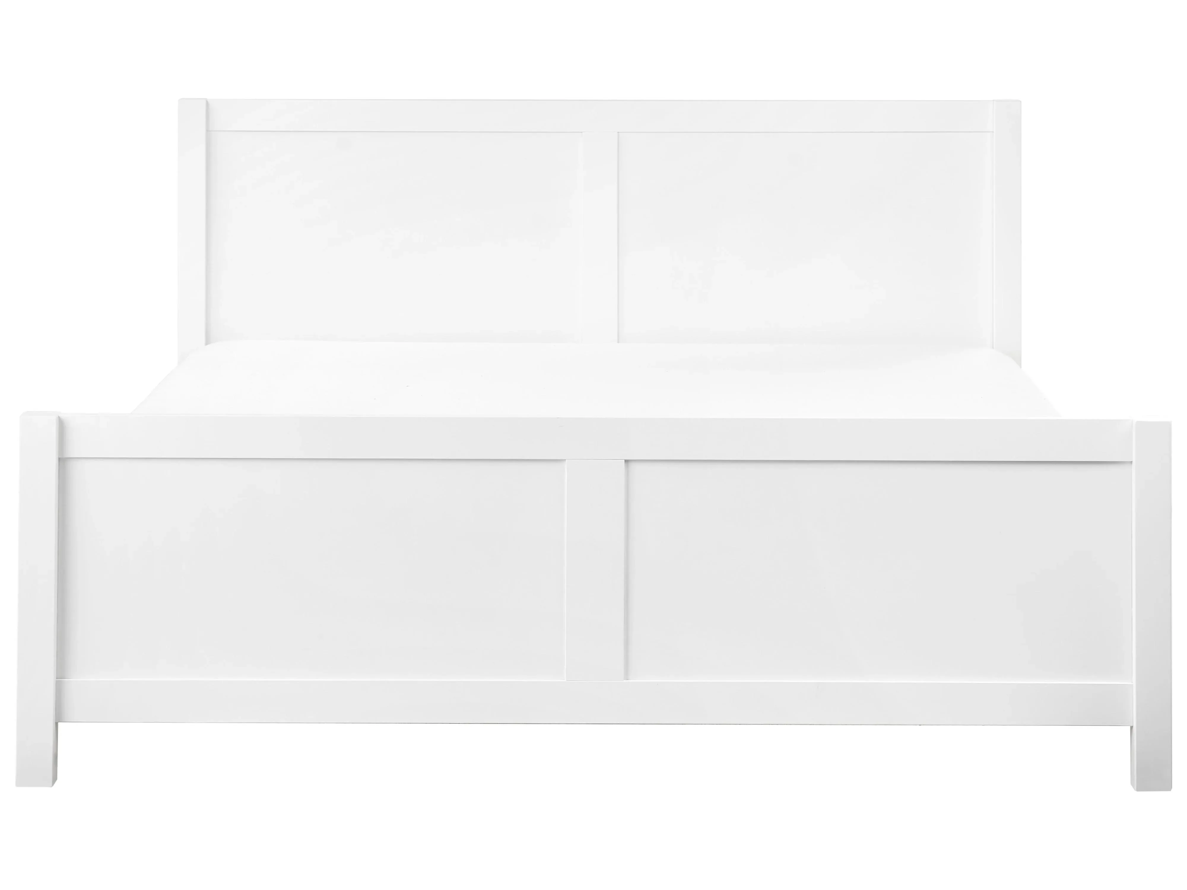 Letto Legno 180 x 200 cm Bianco