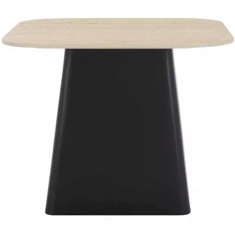 Fedo Porcelain Side Table - ACC2905A - Beige/Black - Safavieh