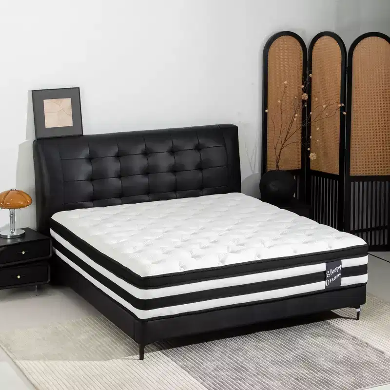12-Inch Hybrid Mattress with Memory Foam and Pocket Springs