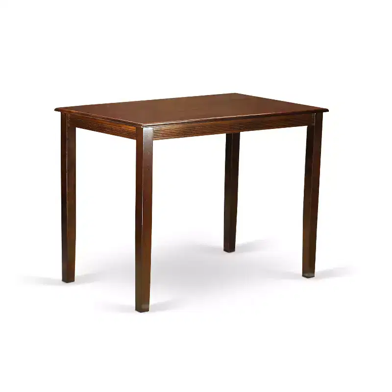 Counter Height Dining Set - 3 Piece Table & Chairs - Southwestern Style - 30x48 Inch Table