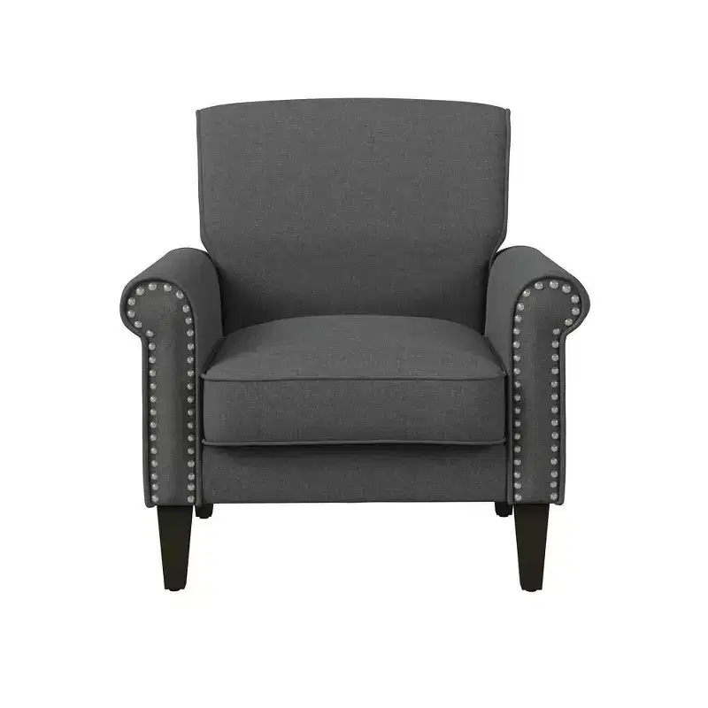 HL Home,Traditional Armchair with Nailheads