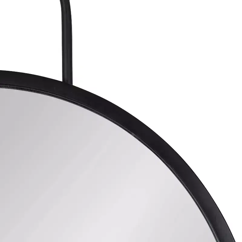 19x33 Patel Round Mirror with Shelf - Kate & Laurel All Things Decor