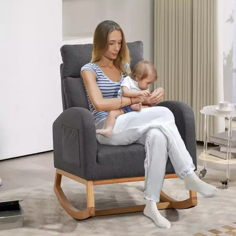Nursery Rocker with Storage