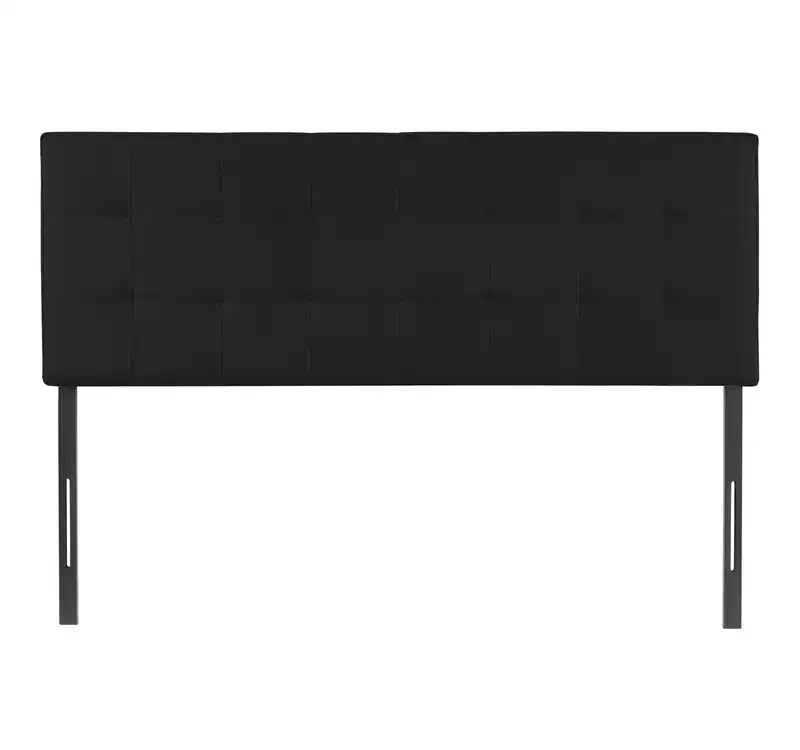 Square Channel Tufting Queen Headboard for Queen Size Bed