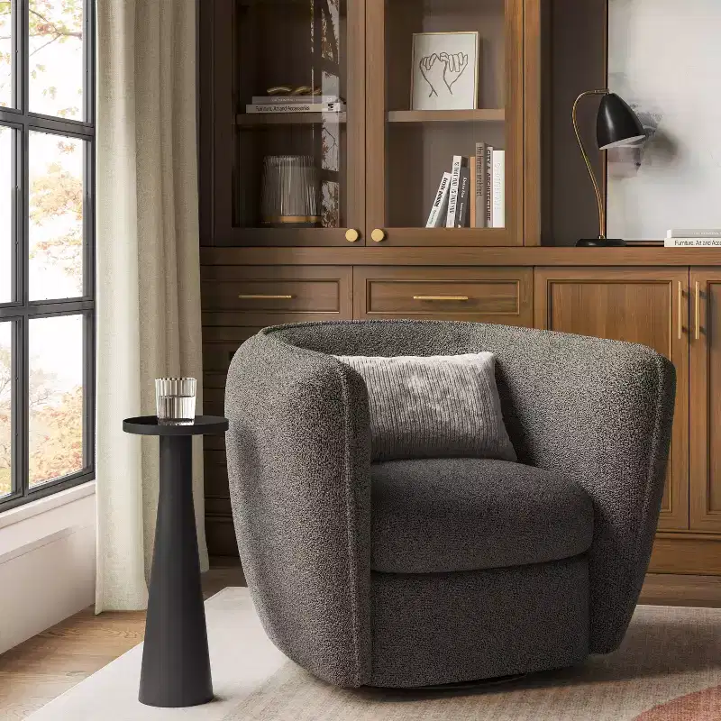 Swivel Accent Chair Tan