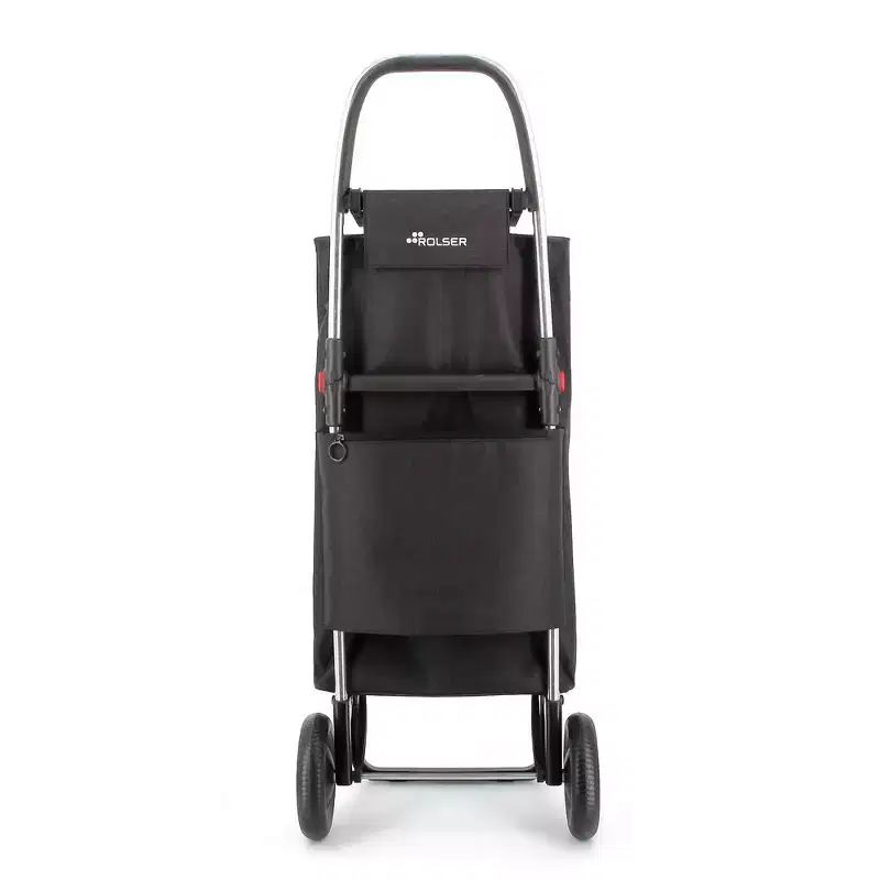 2L Big Tweed 2 Wheel Foldable Shopping Cart