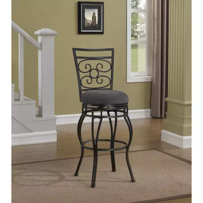 Albany 30 Swivel Stool - Charcoal Grey