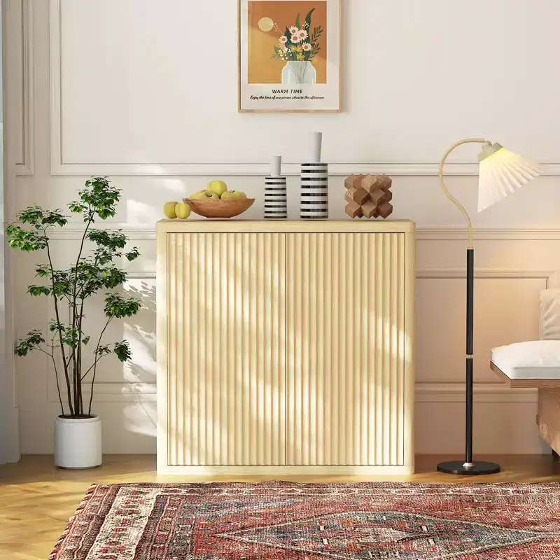 Sideboard Buffet Cabinet with Storage,Modern Accent Sideboard,or Dining Living Room Kitchen Hallway Credenza Buffet Table