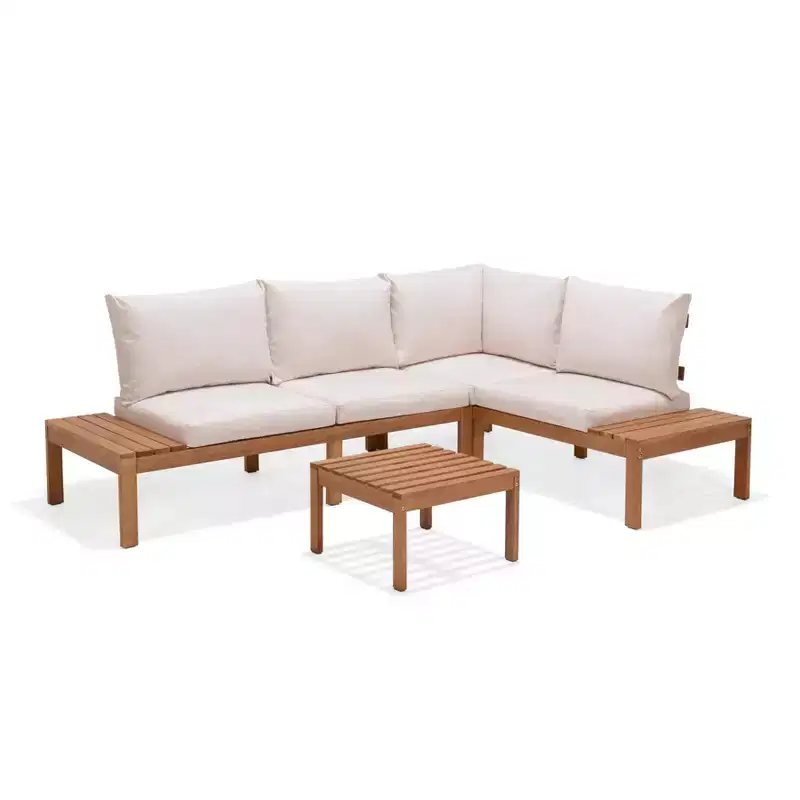 Amazonia 3pc Seychelles Outdoor Patio Conversation Set with Cushions