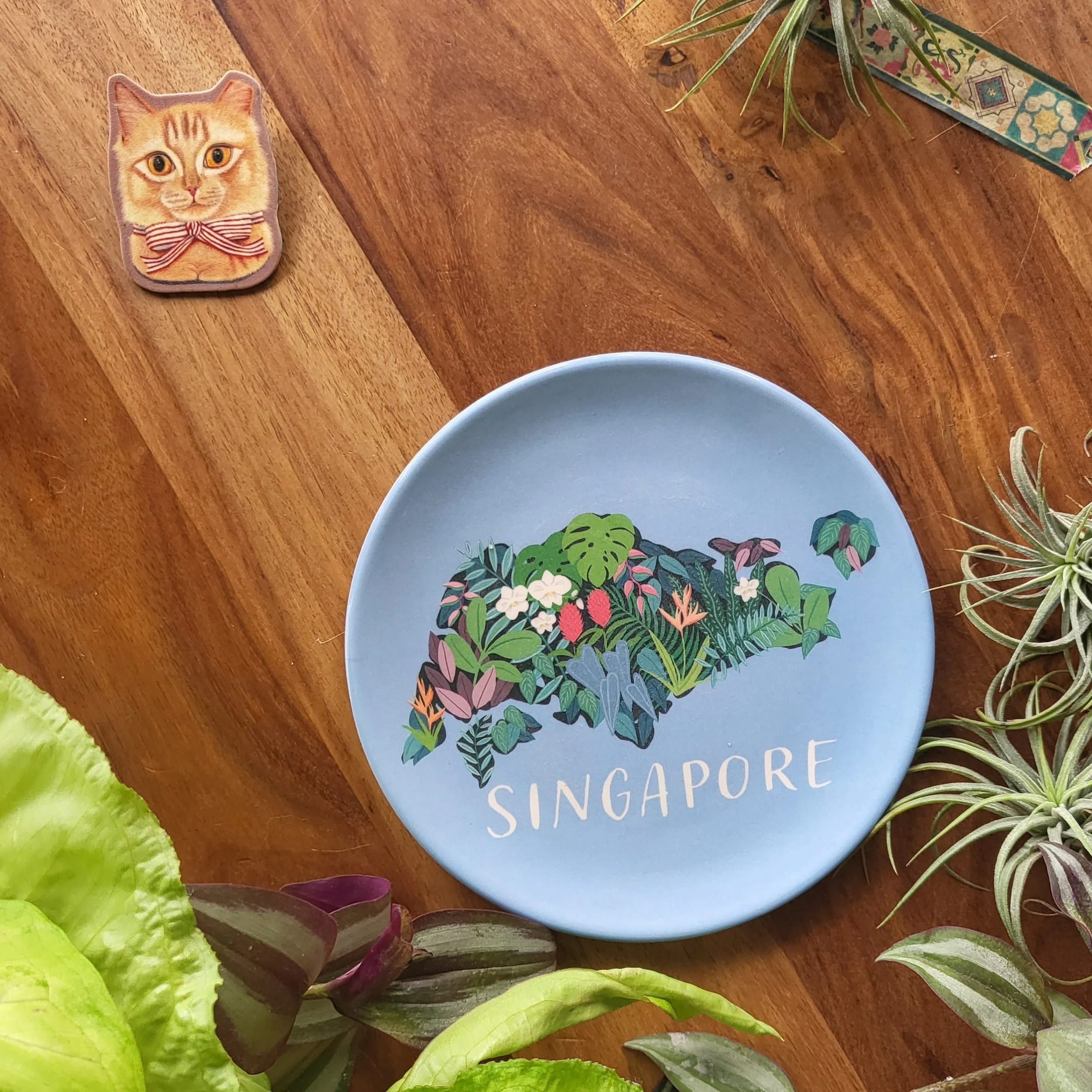 Garden City Bamboo Mini Plate