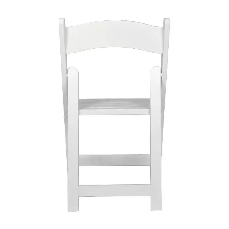 Early American Wood / Oak / White Solid Wood Folding Dining Chair – Seats 1