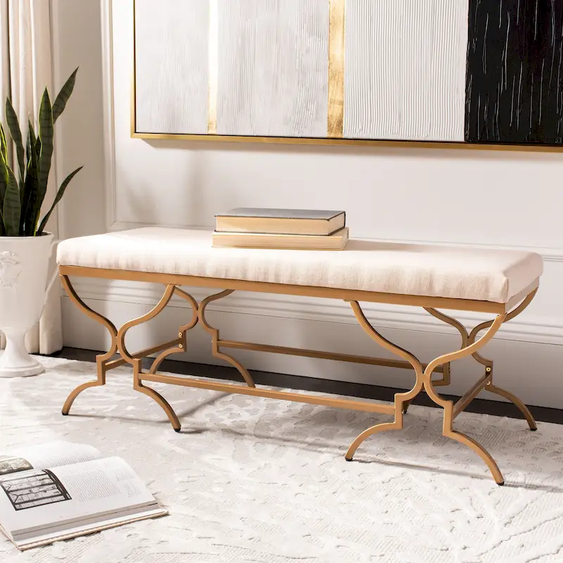 SAFAVIEH Ottilia 46-inch Bench - 46 x 18 x 18 - 46Wx18Dx18H