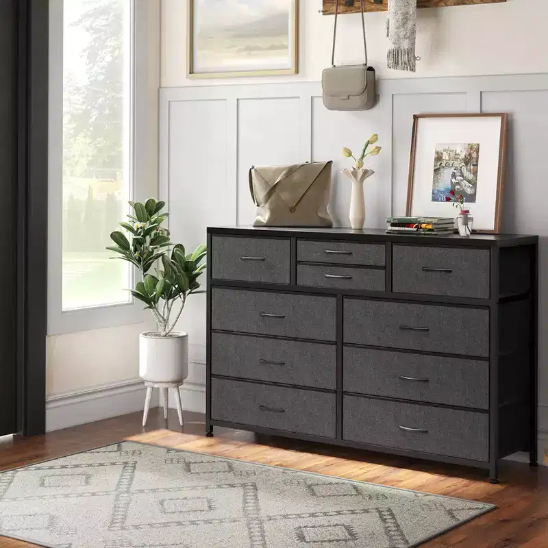 10-Drawer TV Stand for 55