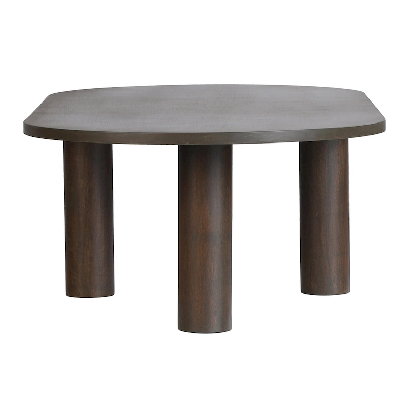 Kali Oval Mango Wood Coffee Table by East at Main