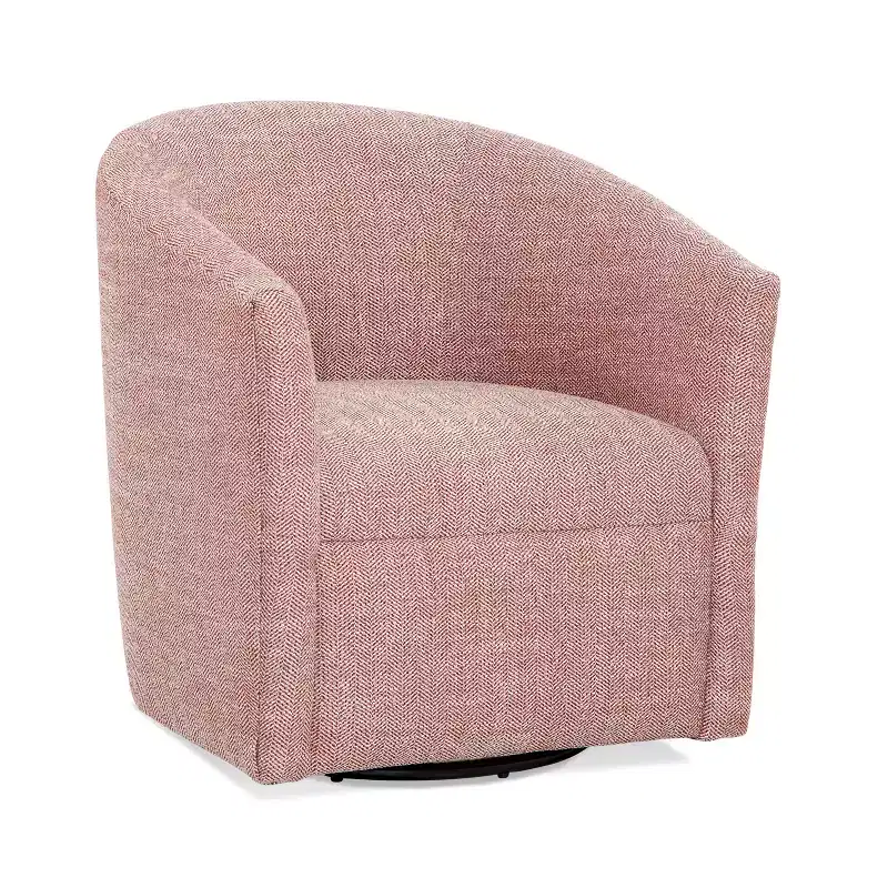 Lynton Swivel Accent Chair, Modern Upholstered 360° Swivel Chair for Living Room