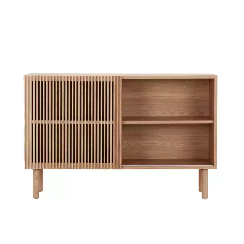 GDFStudio Margaret Modern 48.4 Wood Sideboard with Sliding Door