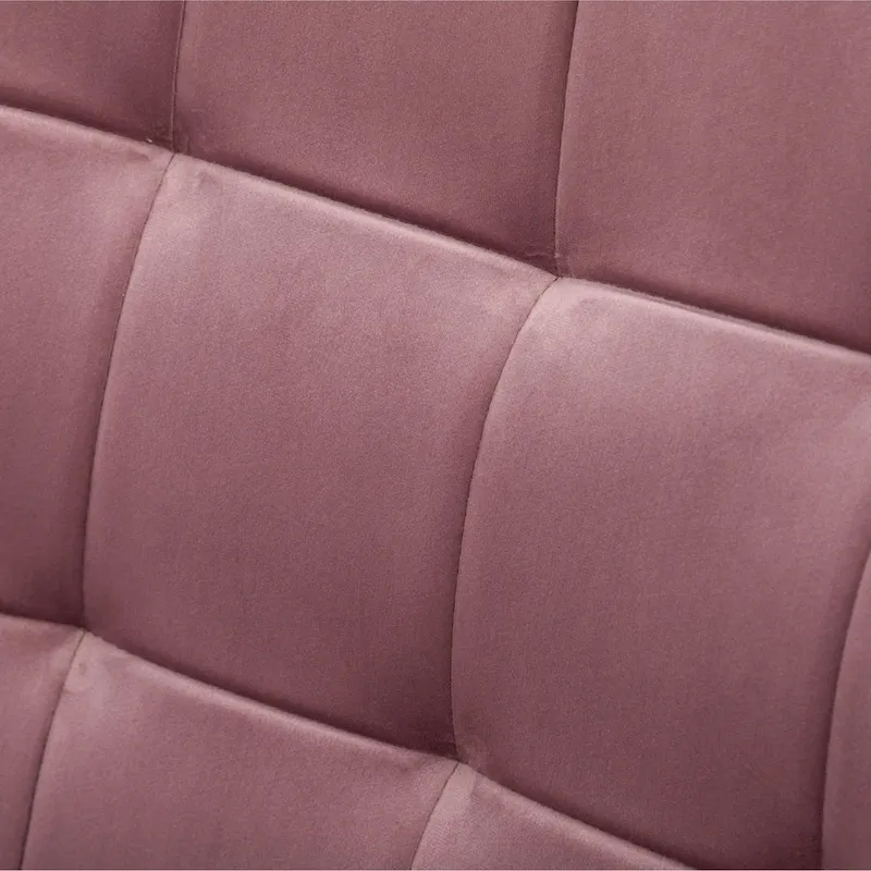 Carson Carrington Aasen Silky Velvet Tufted Accent Chair with Ottoman