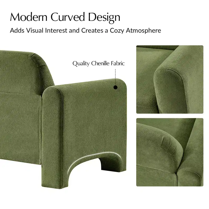 Felisa Modern Loveseats Sofa|ART OF LIVING DESIGNS